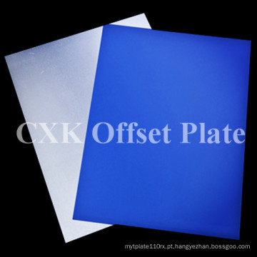 Placa de impressão Ctcp cor azul de pontos finos